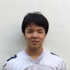 高3　山田 洵　背番号83
