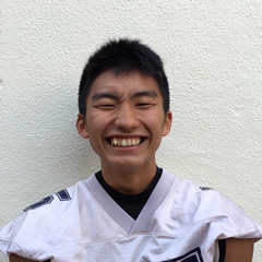 高3　近藤 啓介　背番号15